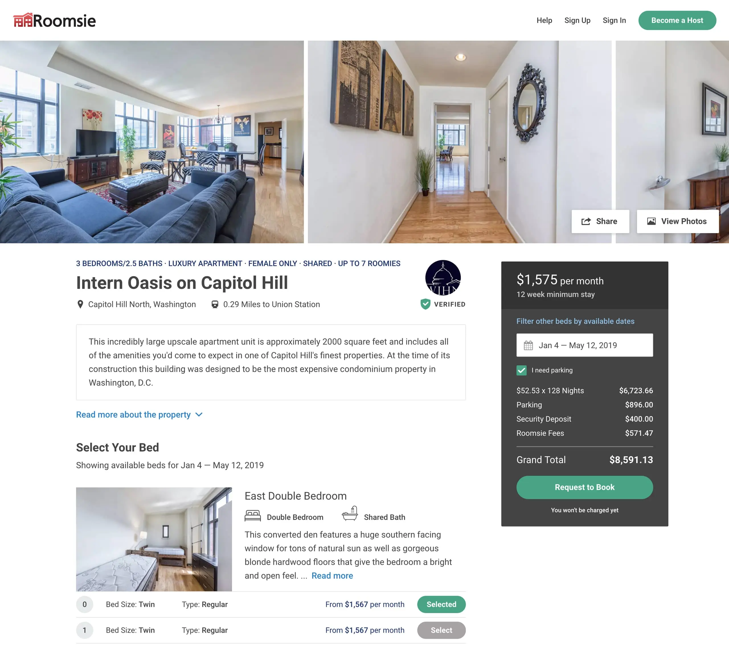 Roomsie Property Bytecode